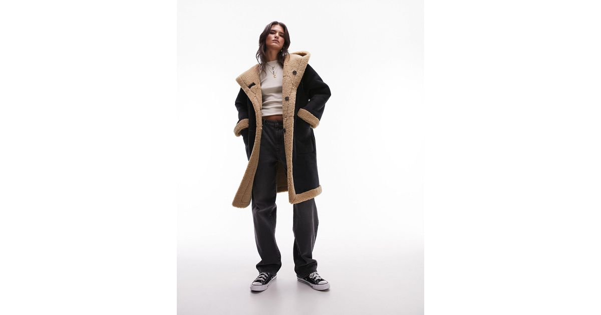 Topshop reversible jacket top
