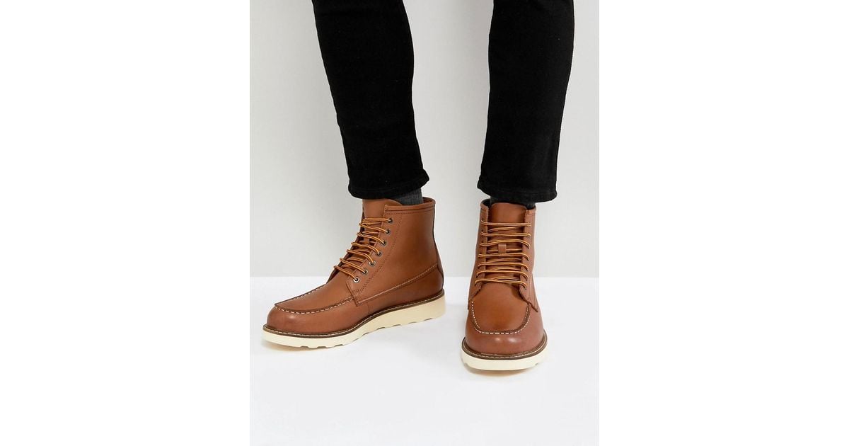 boots beige stradivarius