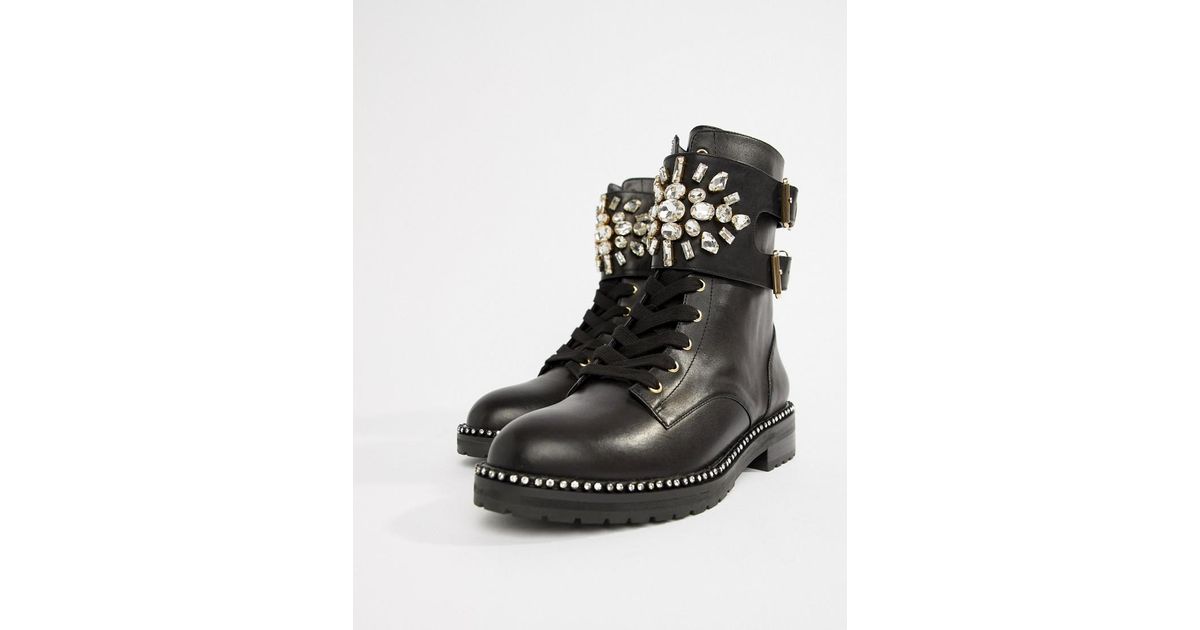 Kurt geiger london stoop store embellished boots