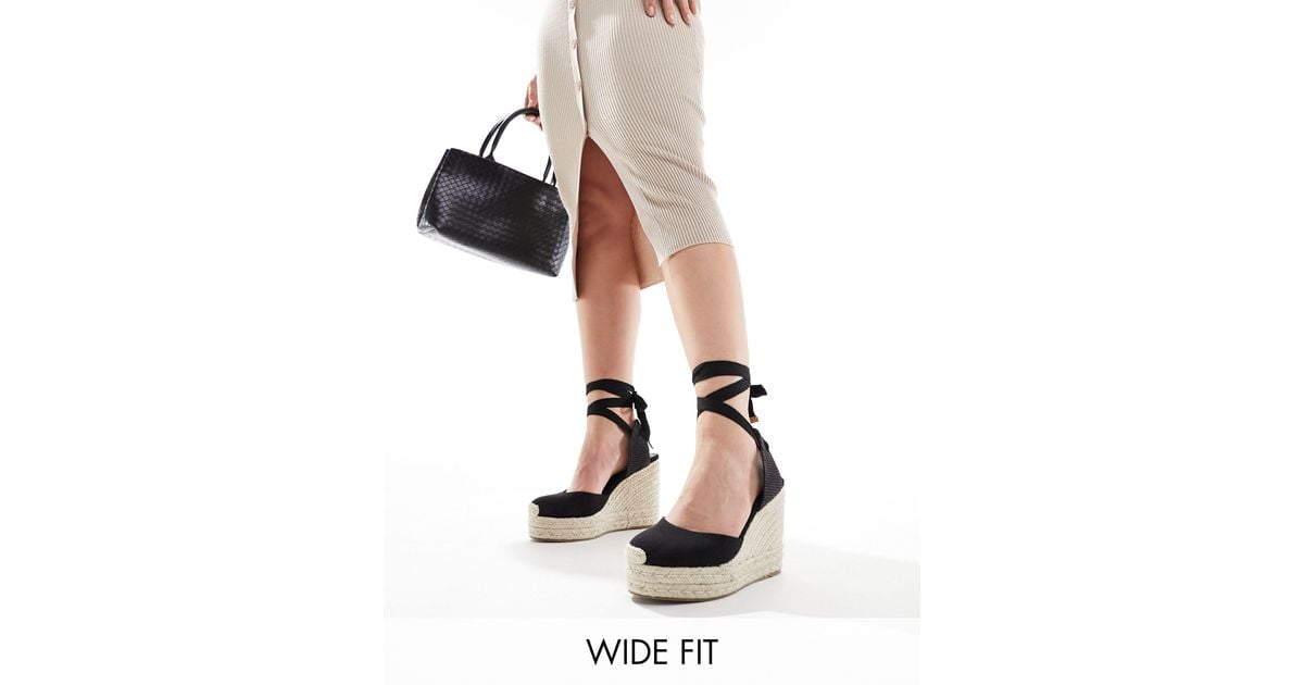 Asos wedges wide fit deals