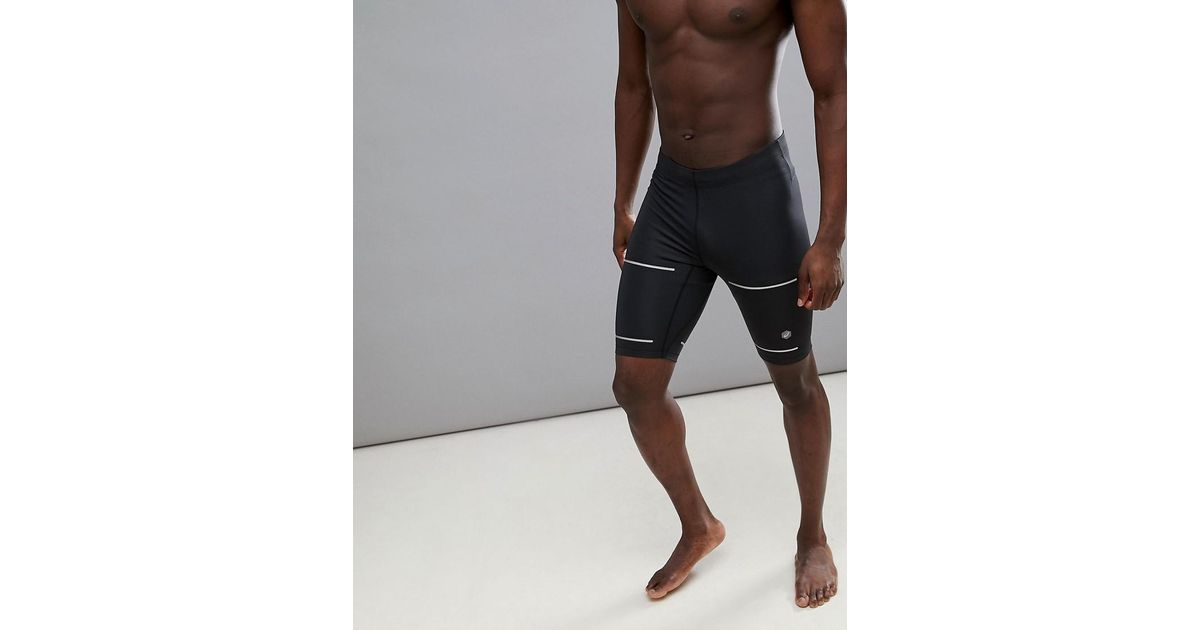 asics compression shorts