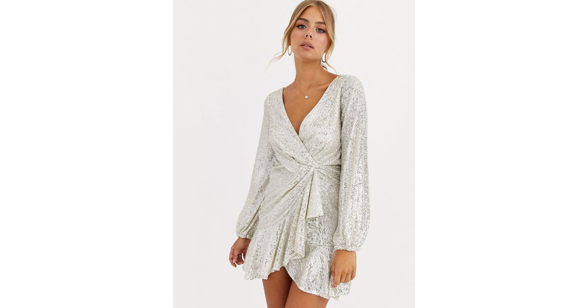 sequin dress forever new