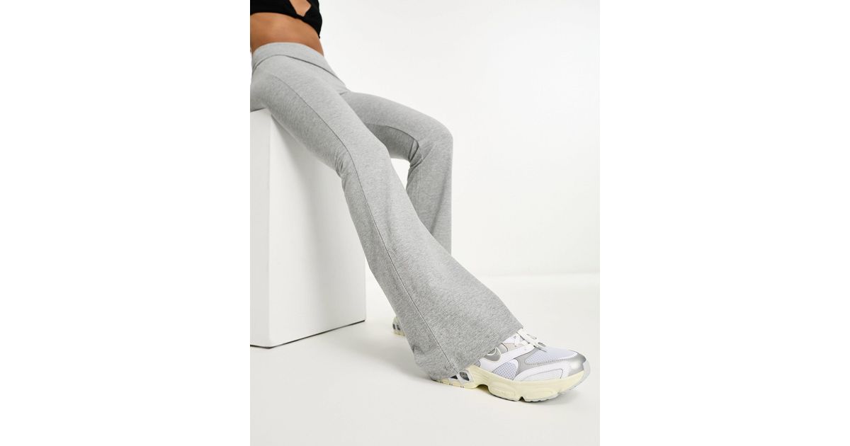 Grey hotsell bootleg trousers
