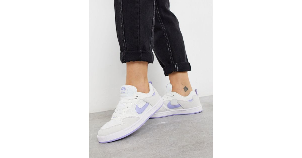 Nike Sb - Alleyoop - Sneakers in het Blauw | Lyst NL