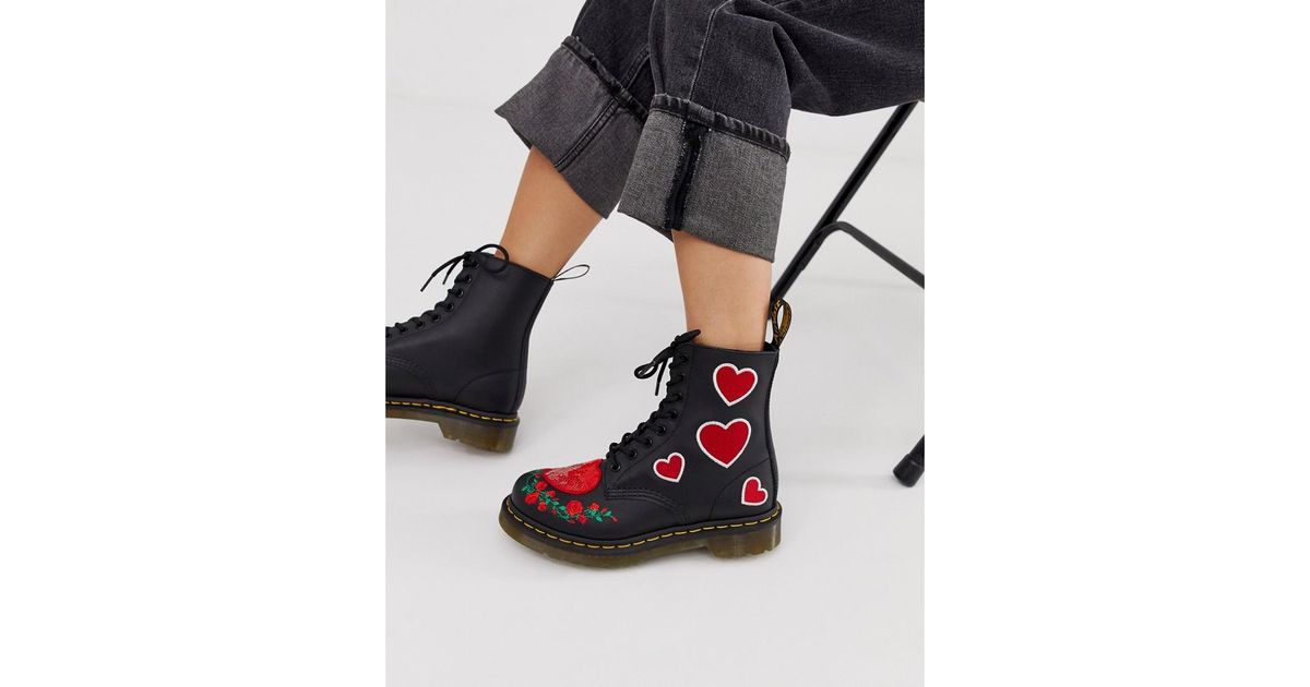 1460 pascal heart boots