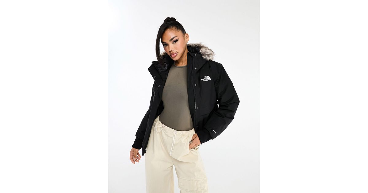 The North Face Arctic Insulated Bomber Jacket in Black | Lyst The North Face Arctic Insulated Bomber Jacket in Black | Lyst
