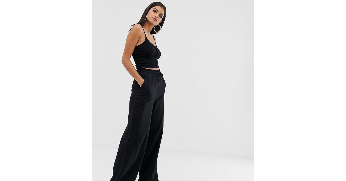 wide leg sweatpants tall