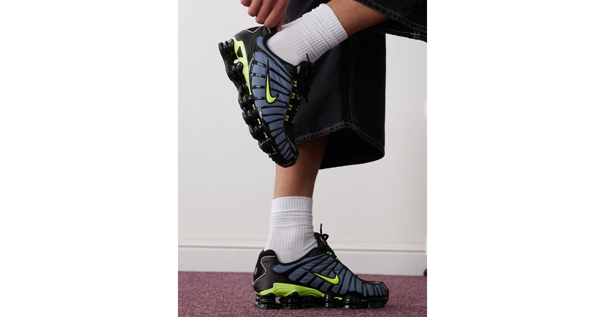 Nike Shox Tl Trainers in Black | Lyst Nike Shox Tl Trainers in Black | Lyst