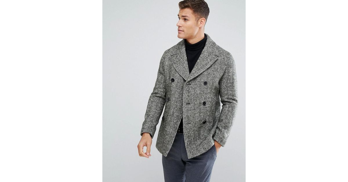 herringbone peacoat