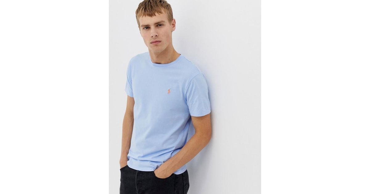 Light blue polo ralph lauren t shirt Clearance