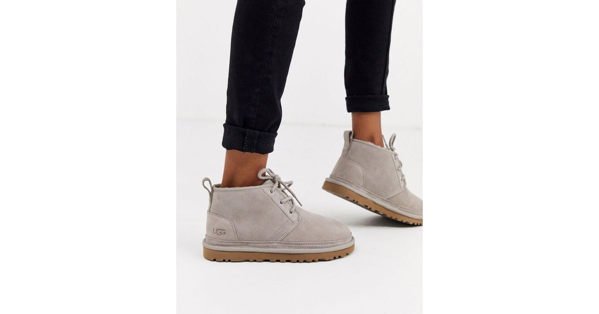 Neumel - bottines à lacets UGG en coloris Gris | Lyst