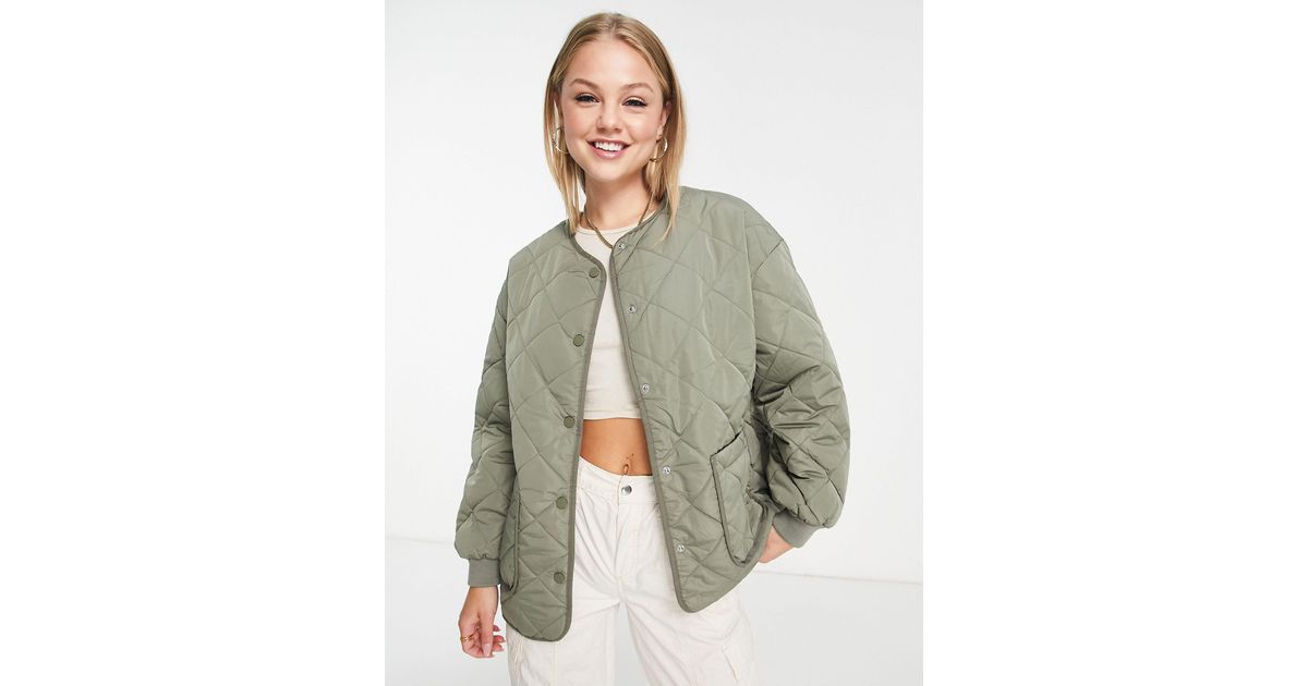 New look green jacket cheap