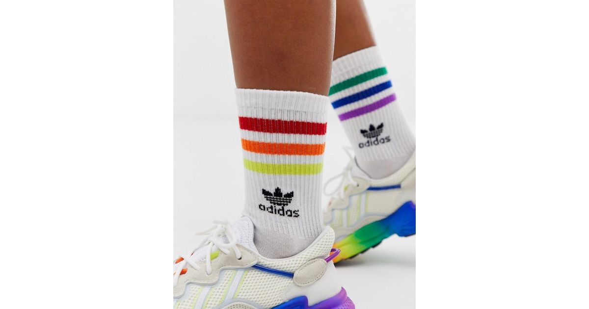 adidas Originals Pride Rainbow Socks |