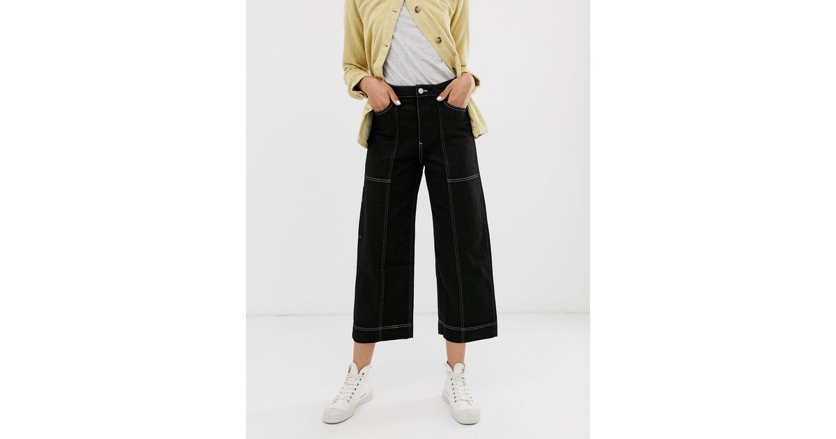 Weekday Denim Contrast Stitched 