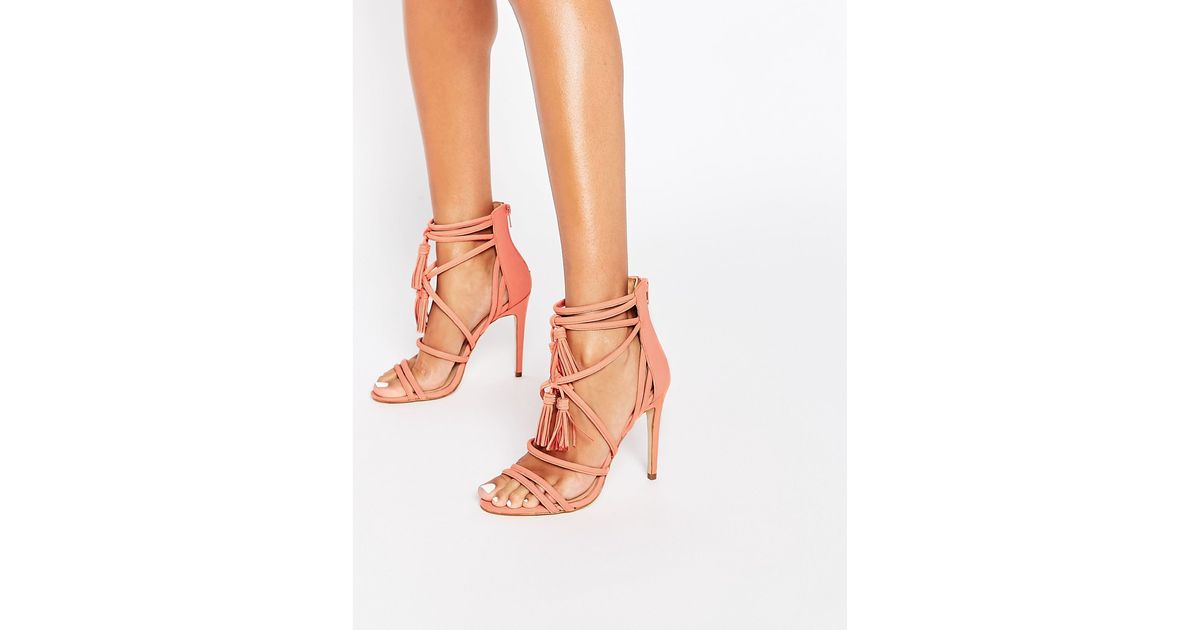 light coral heels