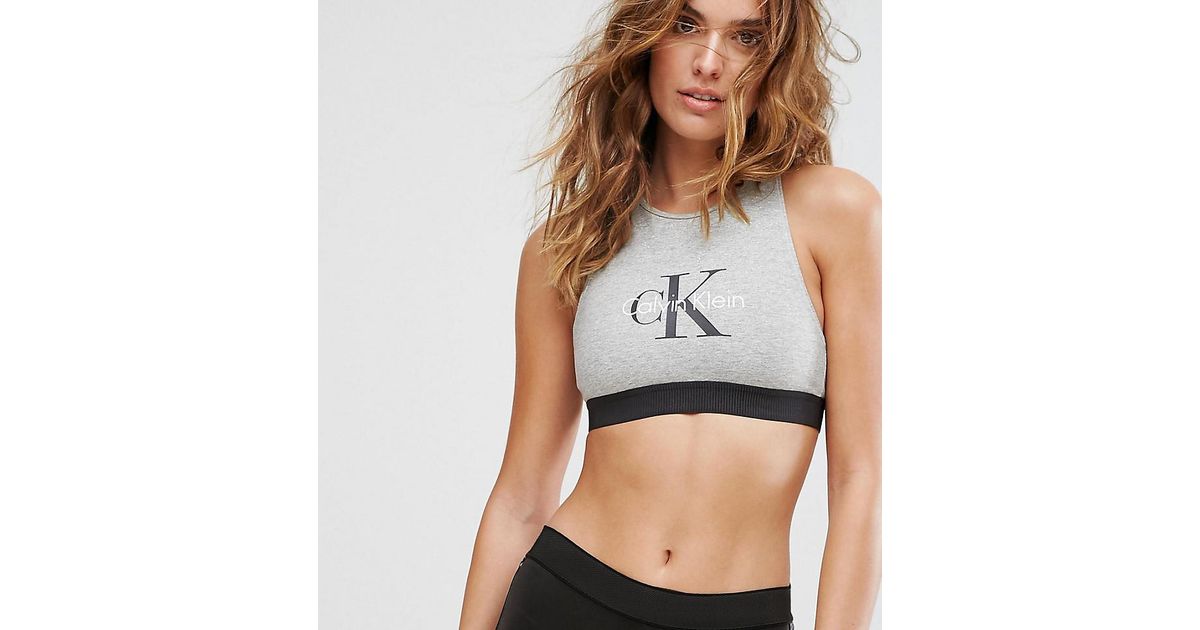 calvin klein halter bra