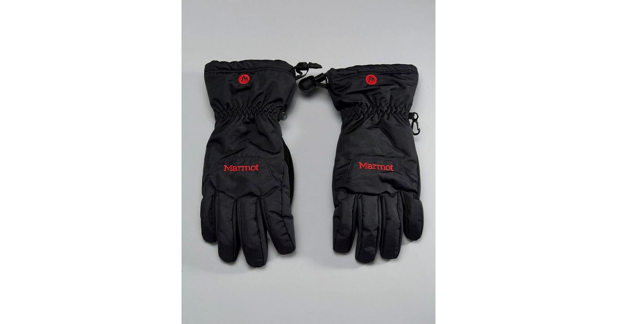 marmot connect on piste gloves