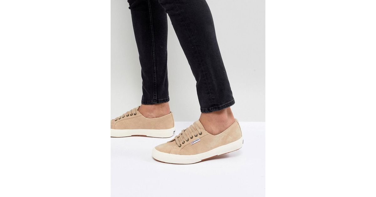 superga suede beige