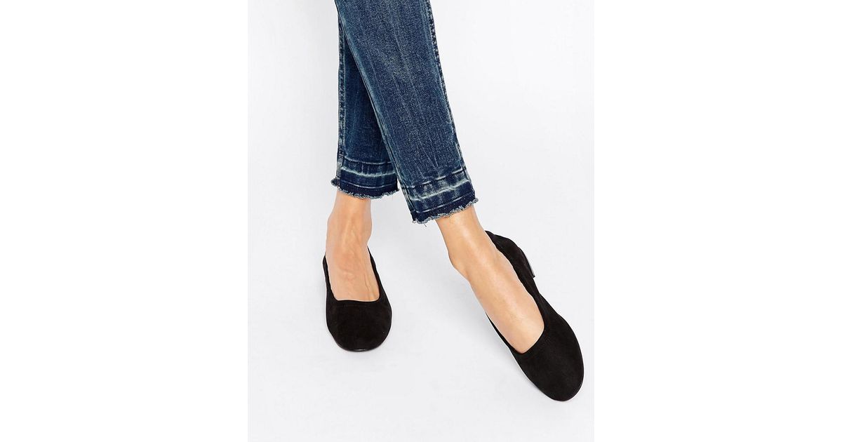 elasticated ballet flats uk