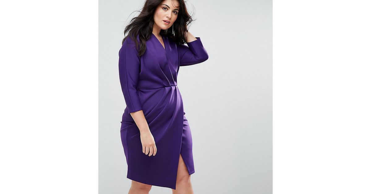 closet purple dress