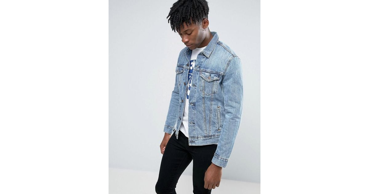 levi's trucker jacket icy