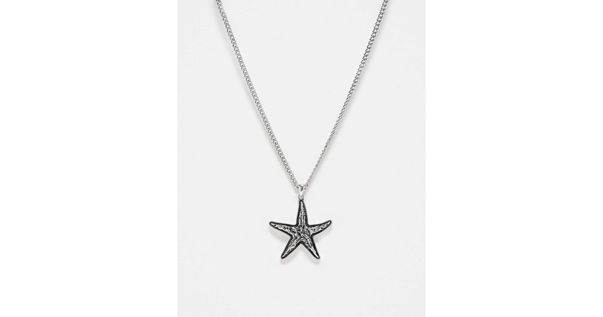 Reclaimed (vintage) – unisex-halskette in Weiß Lyst DE