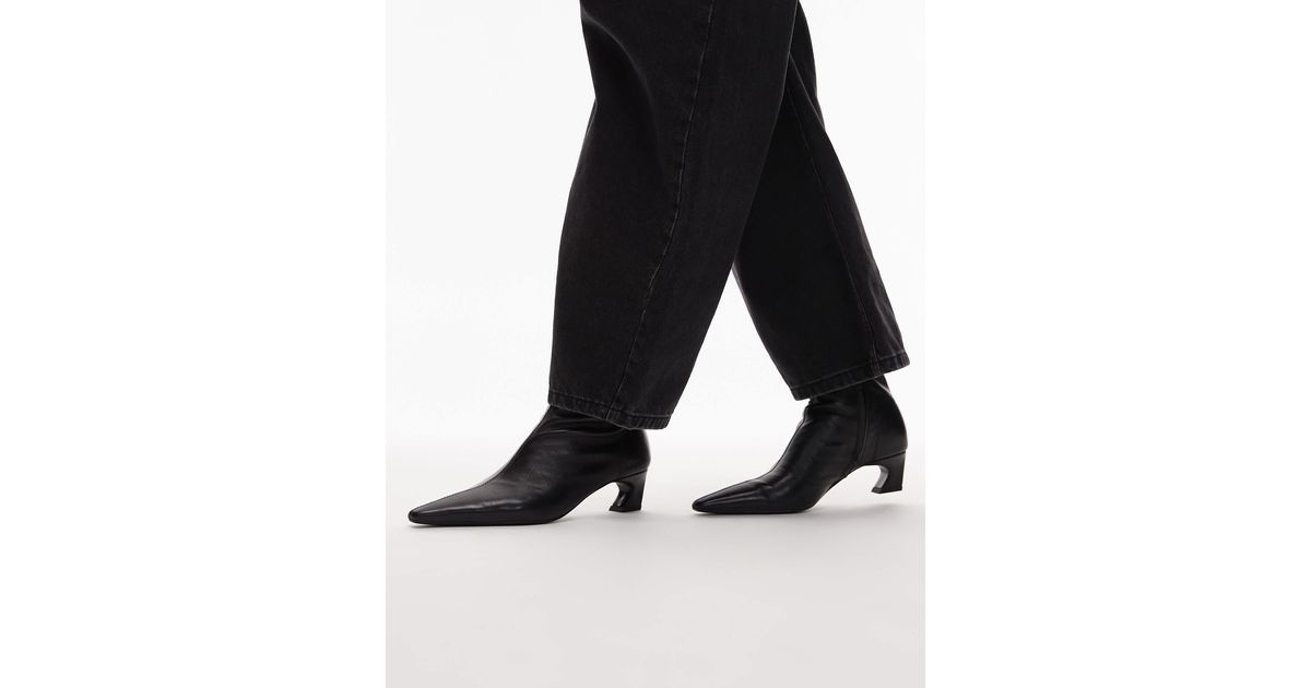 DARA ASTI WOOL BOOTS IN BLACK-WHITE Asti Art Boots main image 2