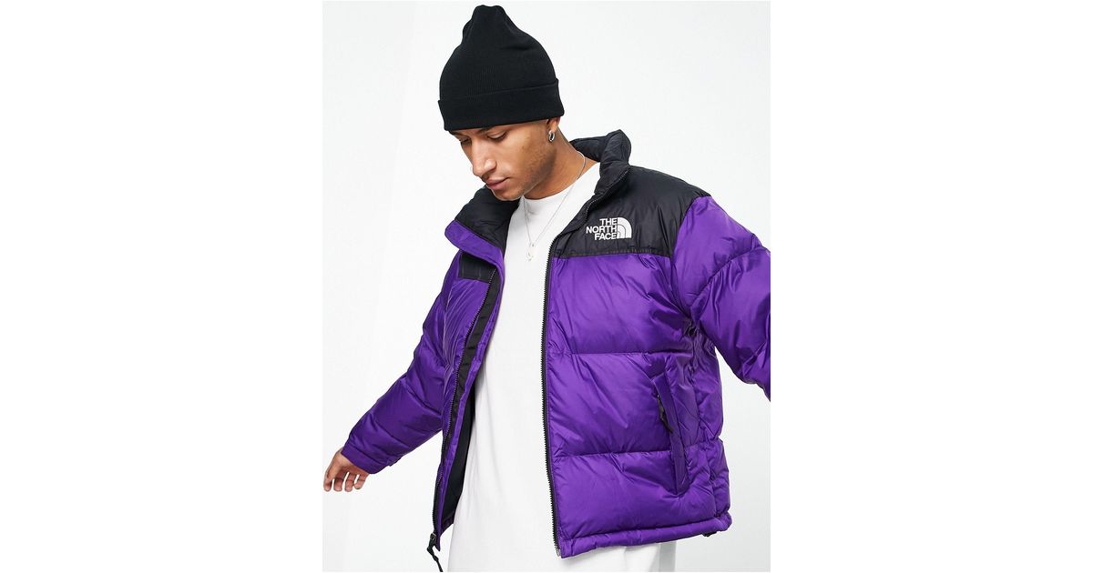 The North Face 1996 Retro Nuptse Jacket in Purple for Men | Lyst