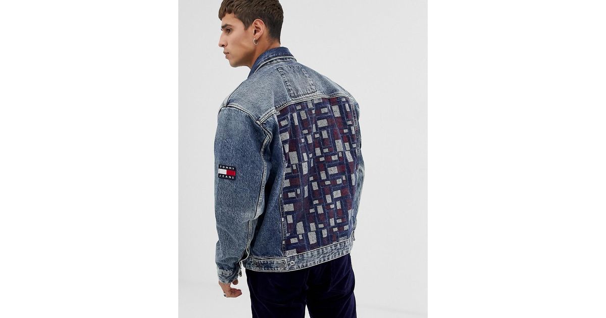 tommy jeans oversized trucker