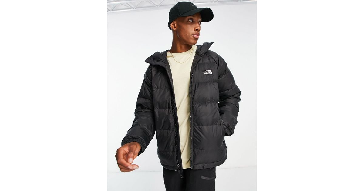 The North Face Hydrenalite Hooded Down Puffer Jacket in Black for Men