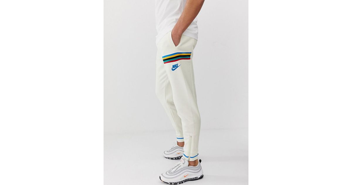 nike sweatpants beige