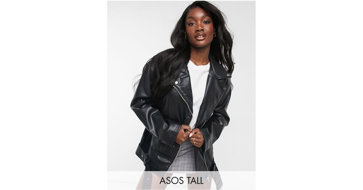 tall moto jacket