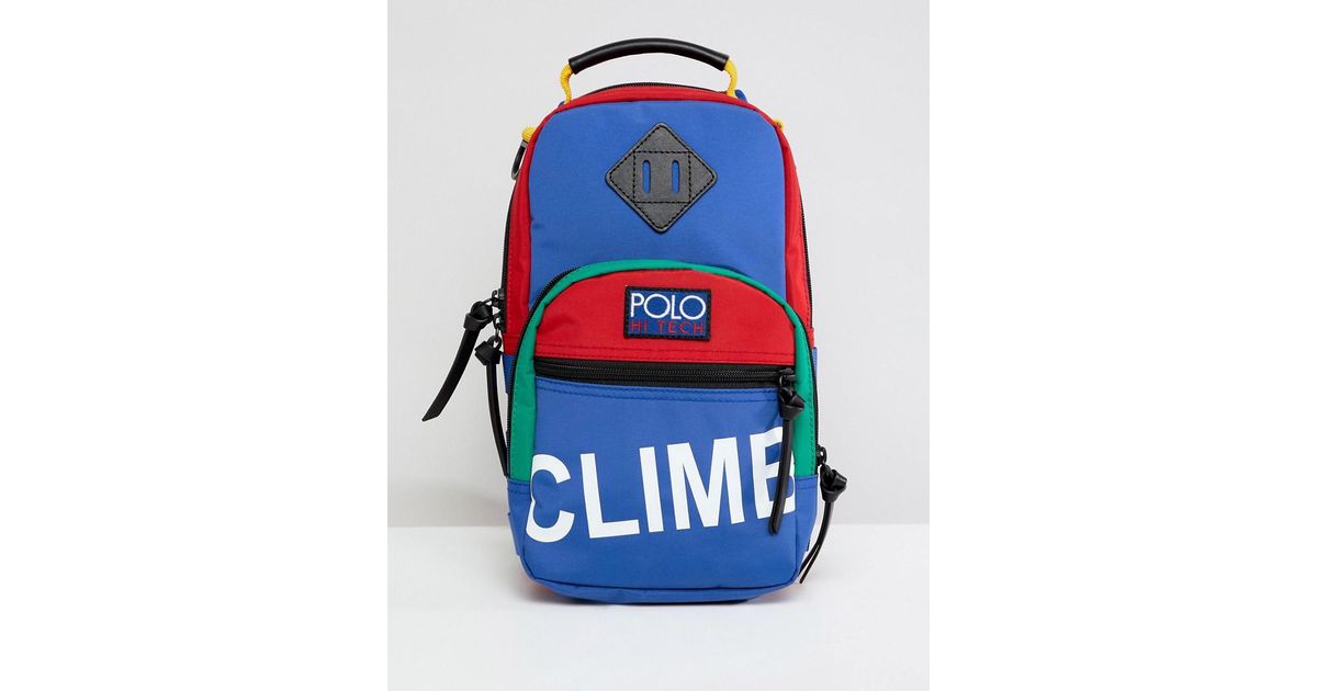 polo hi tech crossbody bag