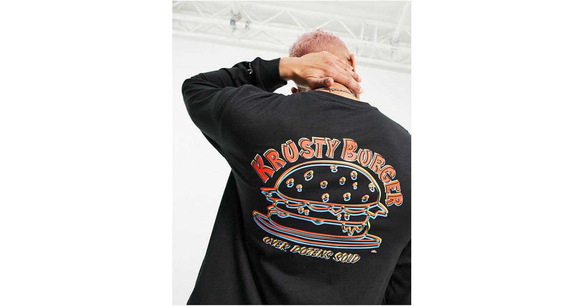 krusty burger adidas t shirt
