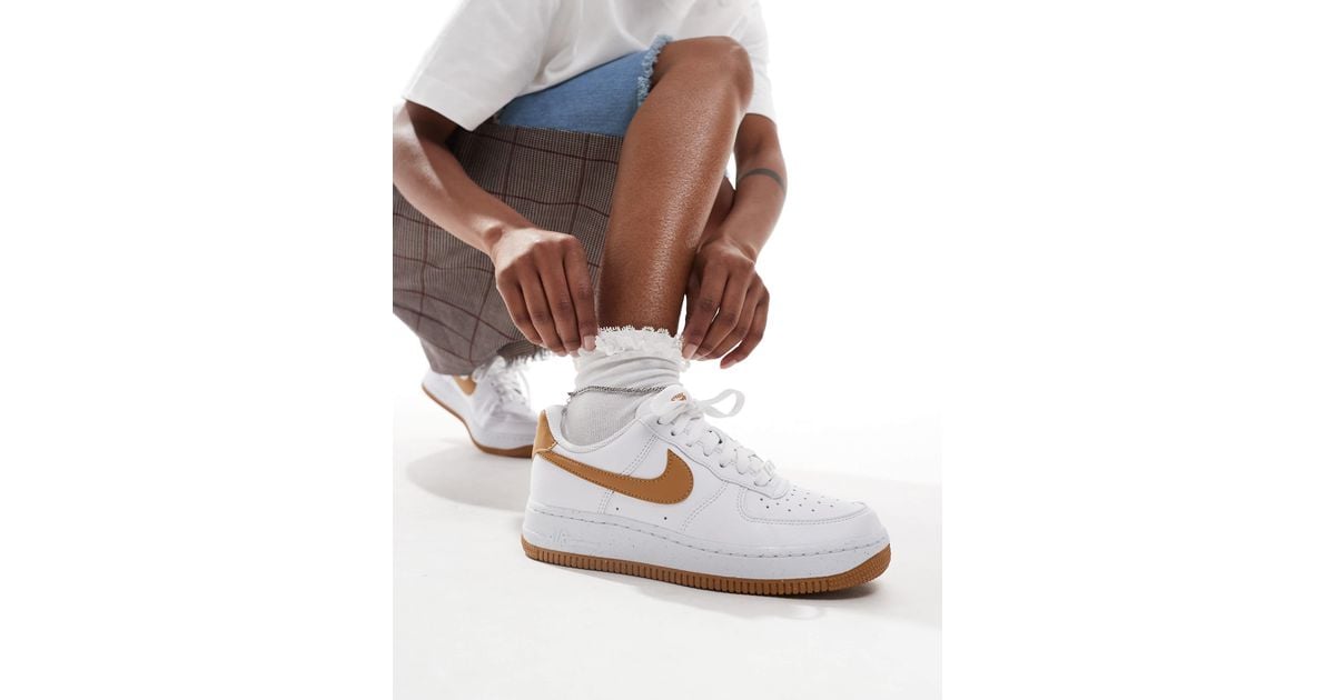 air force blanc marron