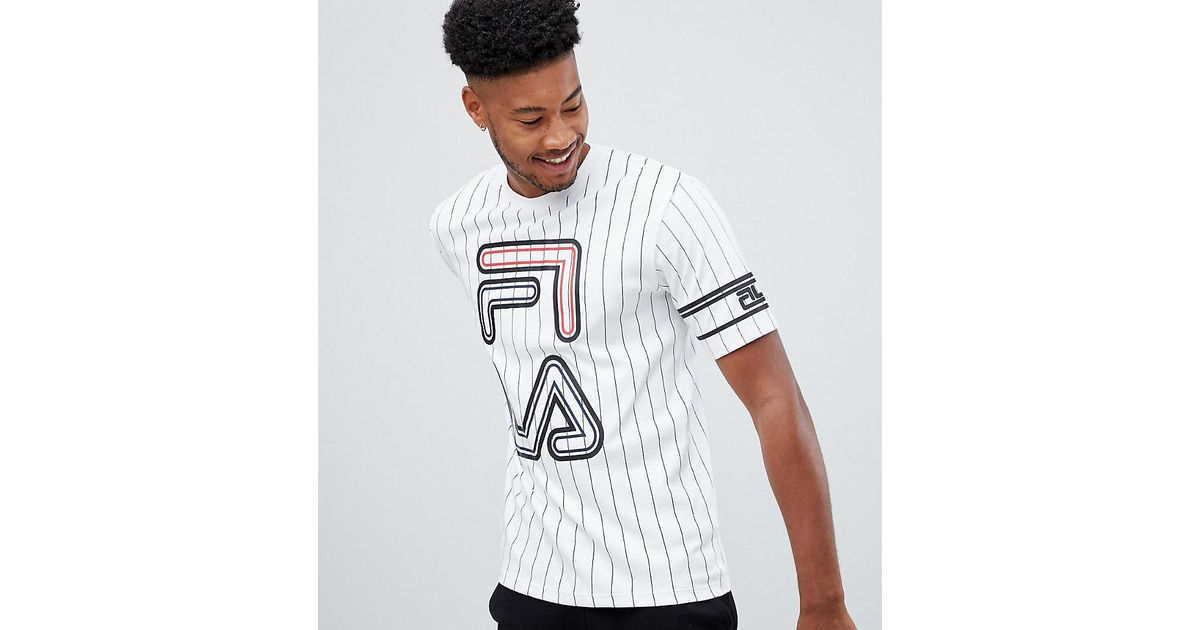t shirt fila rayure homme