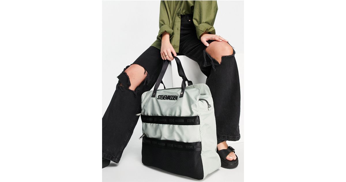 Steve Madden Aries Tote Bag in Green 