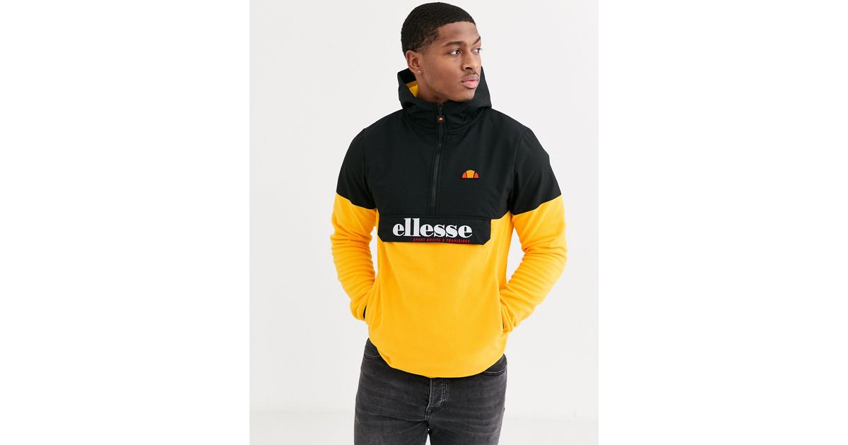 Chaqueta Ellesse de Polar de color Naranja para hombre | Lyst