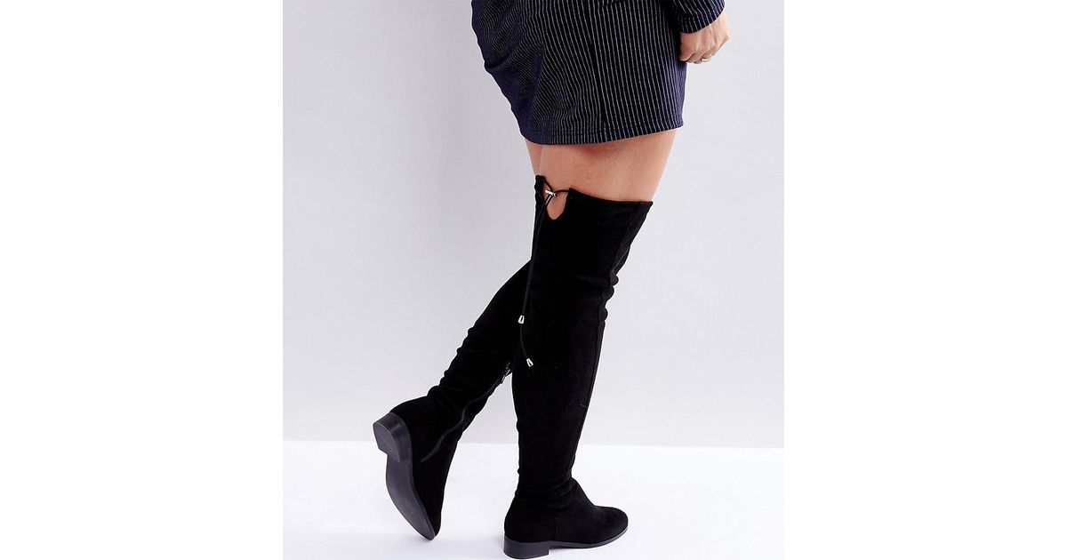 extra wide leg over the knee boots