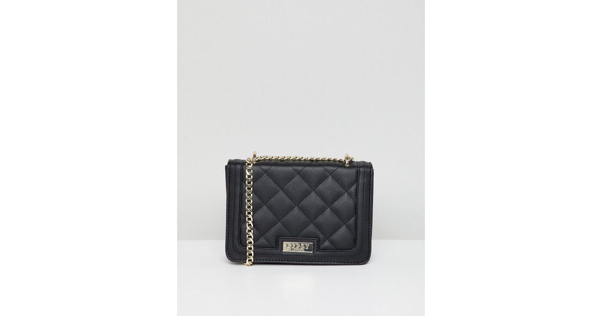 lipsy quilted cross body bolsa