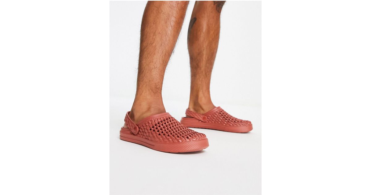 river island mules flat