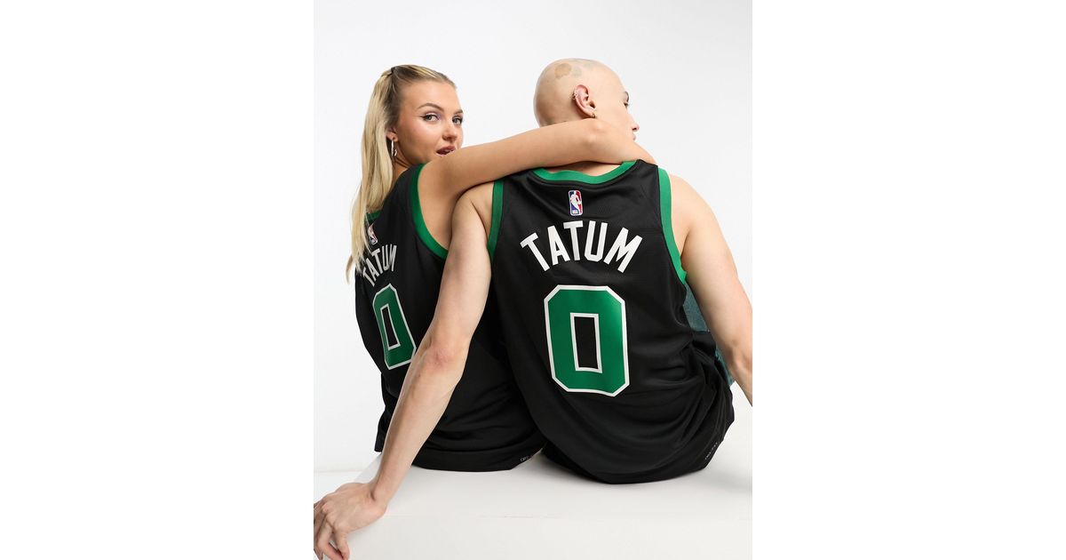 Nike Basketball NBA Boston Celtics Dri-FIT Jayson Tatum jersey vest in  green