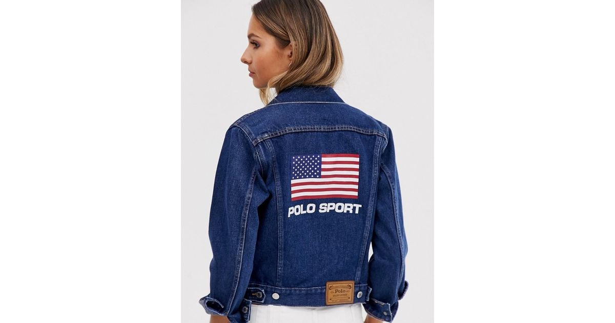 polo sport denim jacket