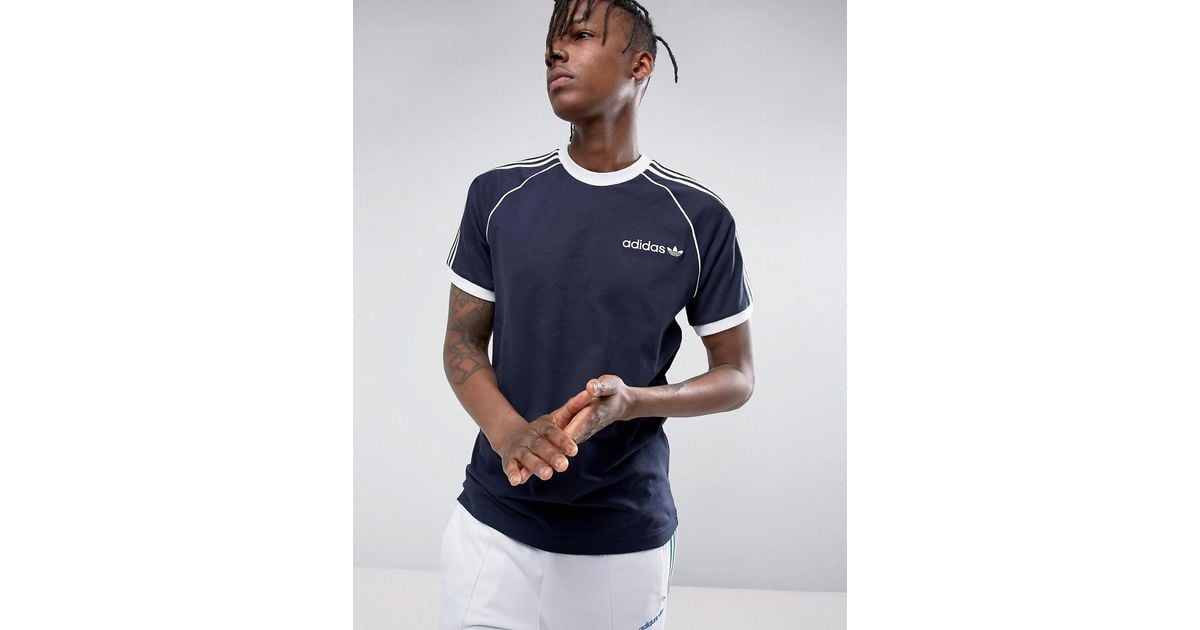 Adidas Originals Cotton Osaka California T Shirt In Navy Cv51 In Blue For Men Lyst Adidas Originals Cotton Osaka California T Shirt In Navy Cv51 In Blue For Men Lyst