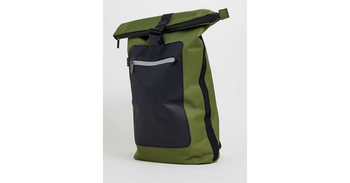 ben sherman roll top backpack
