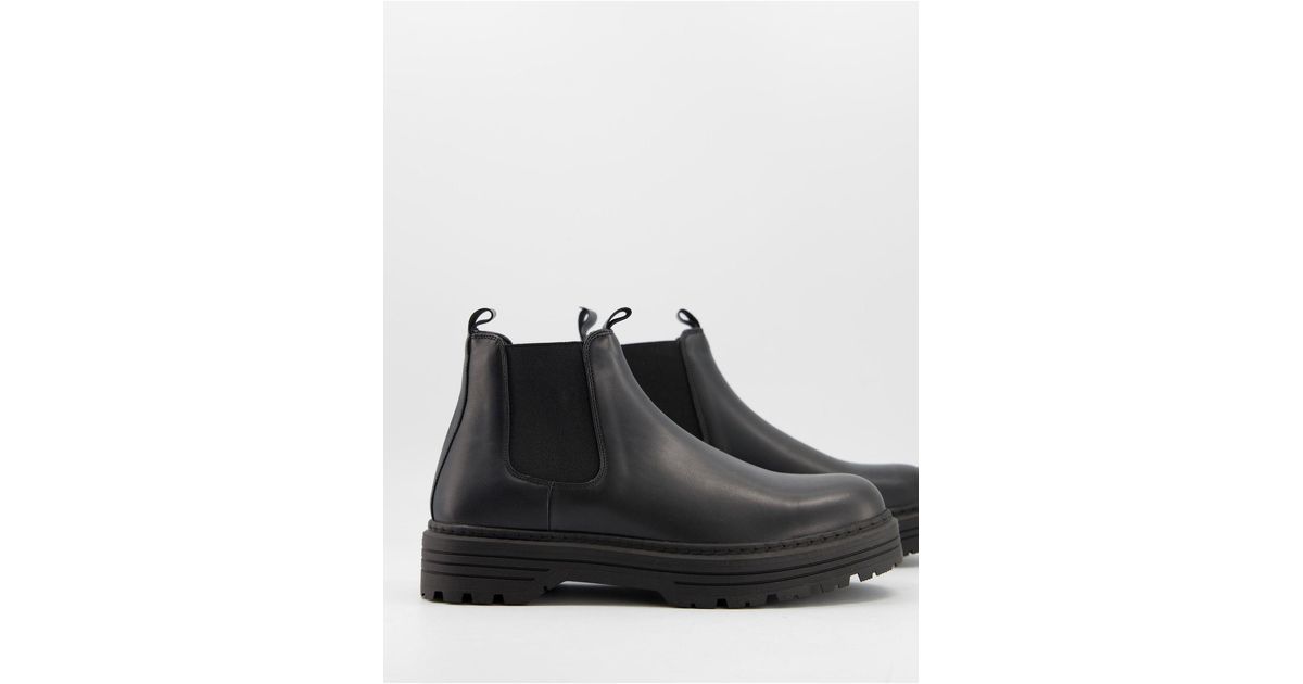 bershka chelsea boots