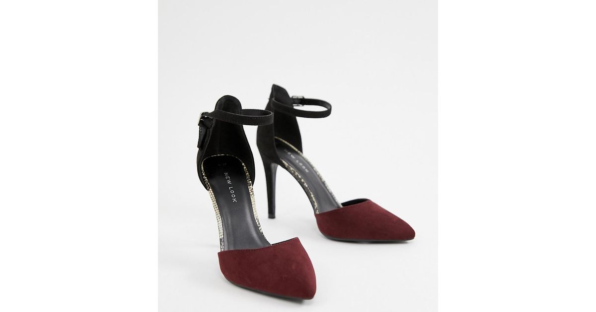 new look court shoes