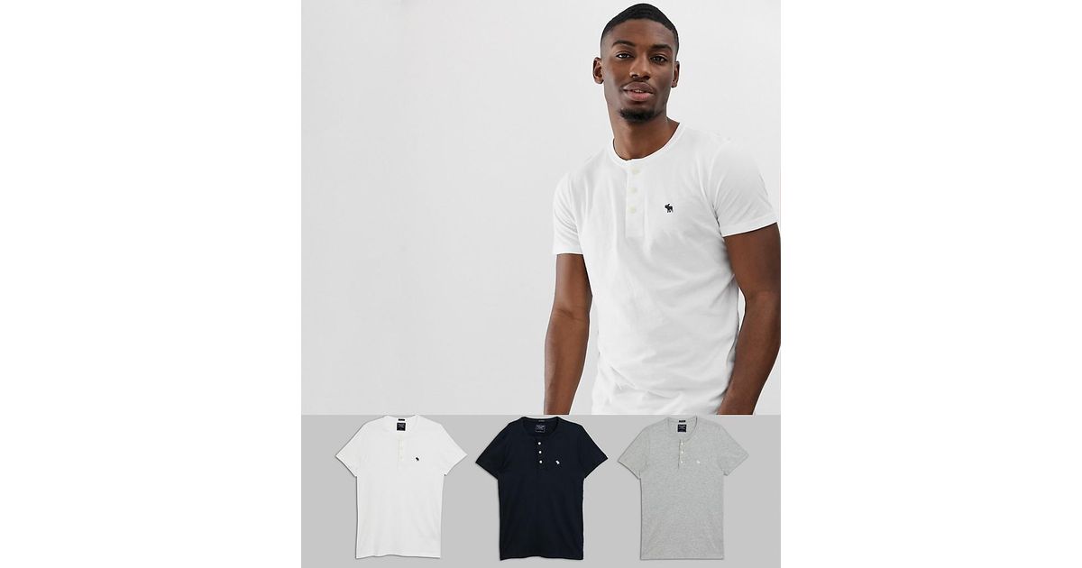 abercrombie t shirt pack
