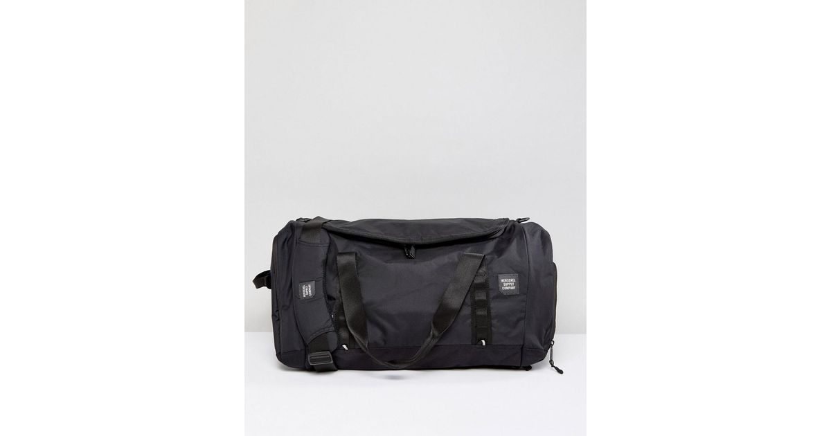 Herschel Supply Co. . Gorge Duffle Bag In Large 63l in Black for Men | Lyst
