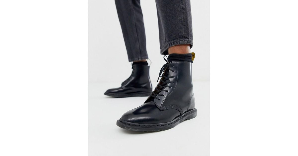 Dr. Martens Winchester Ii Polished Smooth Leather Lace Up Boots in
